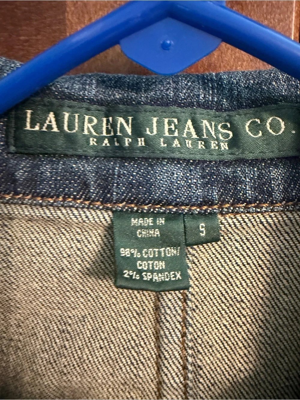 Lauren Jeans Co Ralph Lauren Denim Button-Front Jacket - Picture 6 of 13